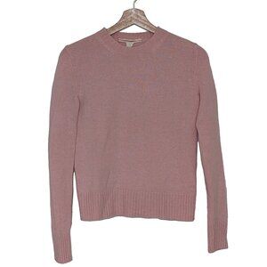 JCrew 100% Cashmere Pink Sweater